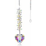 Attrape - soleils capteur de soleil cristal décoration avec pendentif coeur prisme à suspendre en cristal ... Attrape - soleils capteur de soleil cristal décoration avec pendentif coeur prisme à suspendre en cristal ...