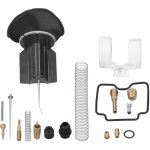 Atv carburateur rebuild kit carb accessoire de remplacement pour grizzly 660 4x4 yfm660fw 20022005