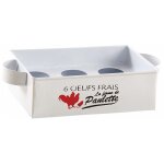 Aubry gaspard - bo�te � oeufs en m�tal la ferme de paulette