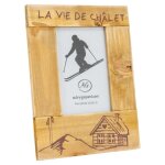 Aubry gaspard - cadre photo en pin la vie de chalet pour photo 10 x 15
