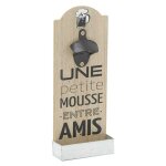 Dcapsuleur mural en bois et mtal amis dcapsuleur