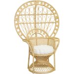 Aubry gaspard - fauteuil emmanuelle en rotin 2