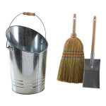 Kit entretien chemin�e seau balai et pelle