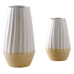 Aubry gaspard - vases en cramique terrazzo (lot de 2)