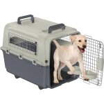 Caisse de transport pour chien ou chat avec portes mtalliques, sac de transport pour le transport arien, ...