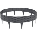 Entourage de massif de 10 mtres, bandeau de gazon, contours de massif en plastique flexibles, bandeaux ...