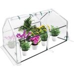 Mini serre pour plantes serre pour tomates avec porte roulante, serre pour tomates, jardin, 180 9090 ...