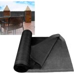 Toile d'ombrage pour clture, brise - vue, pehd 150 g / m, cran tennis avec serre - cbles, pour clture, ...