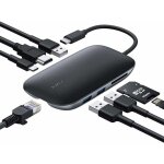Aukey cb - c71 hub d'interface 5000 mbit / s noir