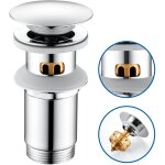Auralum max - bonde de lavabo avec trop - plein et panier à crépine bonde pop - up en inox pour vidange, ... Auralum max - bonde de lavabo avec trop - plein et panier à crépine bonde pop - up en inox pour vidange, ...