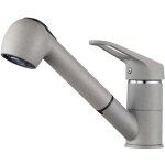 Auralum max - auralum robinet de cuisine rotatif 360 mitigeur cuisine gris avec douchette extractible, ...