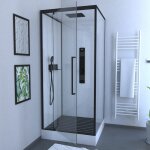 Aurlane - caillebotis en bois composite gris pour cabine carre - dimensions 80 x 76 x 3. 2 cm