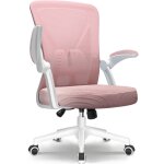 Authmic - chaise de bureau fauteuil de bureau � roulettes r�glable en hauteur pour bureau et chambre, ...