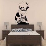 Autocollants muraux style anime bande dessin�e japonaise d�coration de la maison ornements, personnage ...