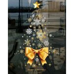 Autocollants de no�l pour fen�tres, verres, ornements, sapin de no�l [se - nak9]