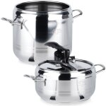 Autocuiseur en acier profi 4 + 7 l 2 pcs.