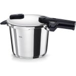 Autocuiseur - fissler - vitaquick - 6 litres - acier inoxydable - 2 niveaux de cuisson
