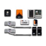 Automatisme 2 vantaux kit tekno 230v 10055 / 2 - vds