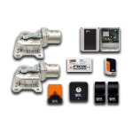 Automatisme  2 vantaux kit under - v 24v 121994 / 5 - vds