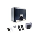 Automatisme portail coulissant gamma kit 400kg 24v faac