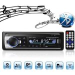 Autoradio bluetooth, 4x60w radio de voiture stro vido fm radio, lecteur mp3 usb - sd - aux mains libres ...