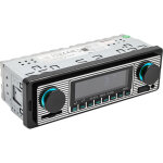 Autoradio fm bluetooth 1 din avec t�l�commande, �cran led 7 couleurs, lecture de musique usb / mp3 / ...