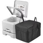 Autrucker toilettes portables de camping de 3, 2 gallons avec syst�me de pressurisation par bouton - ...