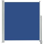 Auvent paravent store brise - vue lat�ral r�tractable de patio jardin terrasse balcon protection visuelle ...