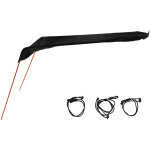 Auvent pare - soleil imperm�able en tissu oxford, pliable, facile � installer et portable pour kayak, ...