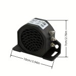 Avertisseur de recul 12?24v dc ? alarme de marche arri�re 110db � 3 tons pour voitures, camions et v�hicules ...