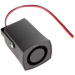 Avertisseur sonore de recul - alarme de recul universelle 12 v 115 db alarme d'urgence alarme noire