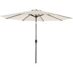 Avestar parasol droit inclinable avec manivelle et r�glage de l'inclinaison � 228 cm, sans pied