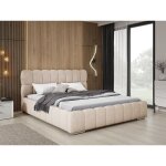 Emporius - avilla lit double 160 x 200 - lit tissu bouclé avec rangement et sommier à lattes - lit rembourré ... Emporius - avilla lit double 160 x 200 - lit tissu bouclé avec rangement et sommier à lattes - lit rembourré ...