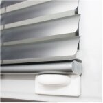 Avosdim - lot de 2 de 2 aimants pour barre de lestage de store vnitien aluminium - blanc