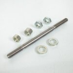 Axe roue arri�re selection cgn motorise pour mobylette mbk 50 51