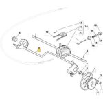 Axe de roue arri�re znb pan / np original stiga - 381302867 / 0