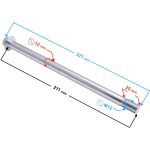 Axe de roue avant pour moto classic 125