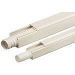 Axelair - goulotte film couleur blanche - 2m 25x25