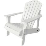 Axi carmen chaise adirondack, transat bois, blanc - 90 x 78 x 93 cm, 14 kg chaise de jardin bois 1 personne ...