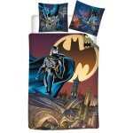 Parure de lit r�versible logo batman ombre - 140 cm x 200 cm