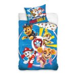 Parure de lit r�versible - pat patrouille tous les personnages - 140 cm x 200 cm