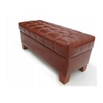 Viva - banc, bout de lit avec coffre de rangement finelli 97x49x48 cm