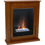 Viva - insert bio - thanol avec manteau poker 74x88x20cm chne