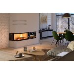 Azura home design - insert à bois d'angle heatro 81l / p - 92cm - gauche Azura home design - insert à bois d'angle heatro 81l / p - 92cm - gauche