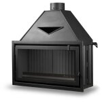 Azura home design - insert de chemine 95 cm classic d200 9 - 15kw