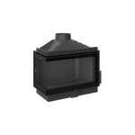 Azura home design - insert chemine  bois kfd eco imax 7 standard coin gauche