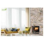 Viva - insert chemin�e � bois w13a - 11, 5kw eco