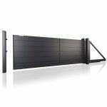 Azura home design - portail coulissant home aw. 10. 200 noir en plusieurs dimensions avec motorisation ... Azura home design - portail coulissant home aw. 10. 200 noir en plusieurs dimensions avec motorisation ...