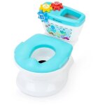 Baby einstein pot & r�ducteur de toilette 2 en 1, systeme innovant d'apprentissage de la propret�, chasse ...