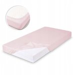 Babymatex drap - housse en bambou rose 80 x 160 cm b�b�